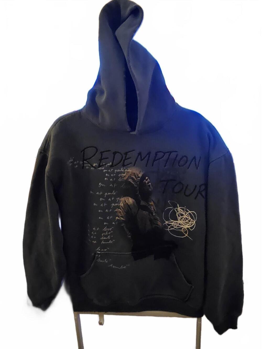 Rod Wave - Redemption tour Top Shelf distressed Hoodie Black Unisex Official L